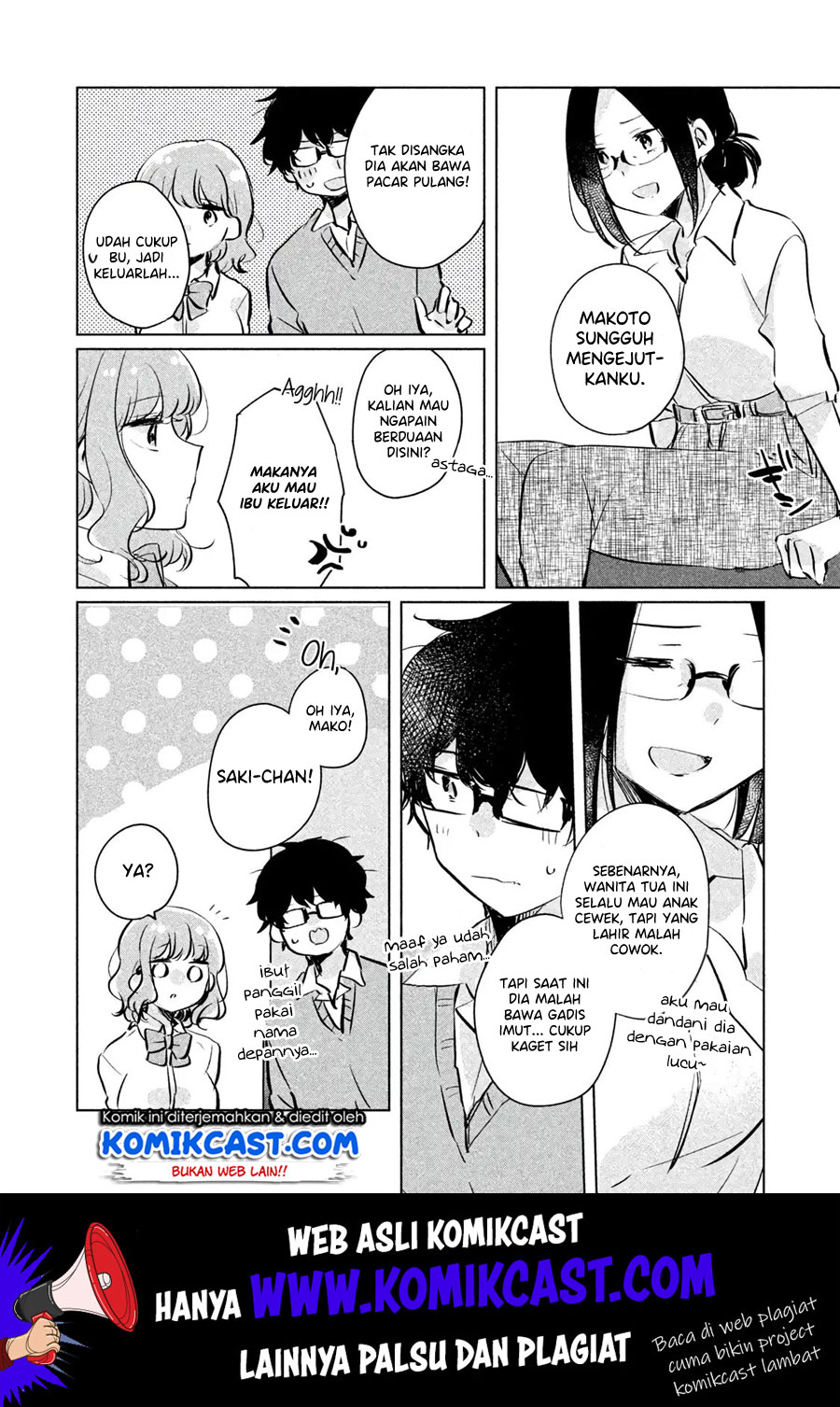It’s Not Meguro-san’s First Time Chapter 09 Bahasa Indonesia